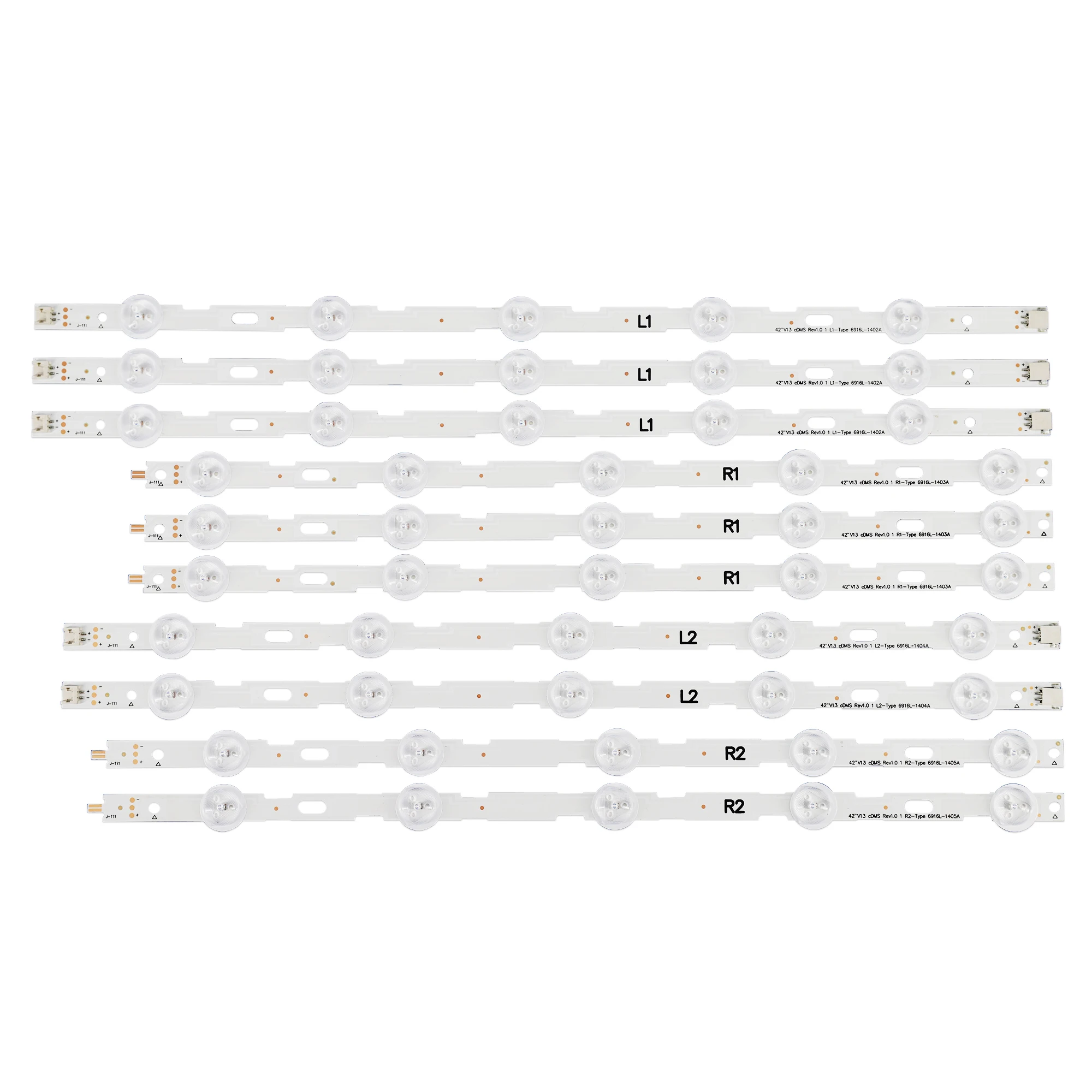 10 шт. x фотовспышка для LG 42LN5200 42 &quotV13 CDMS Rev1.0 6916L-1402A 6916L-1403A 6916L-1404A 6916L-1405A