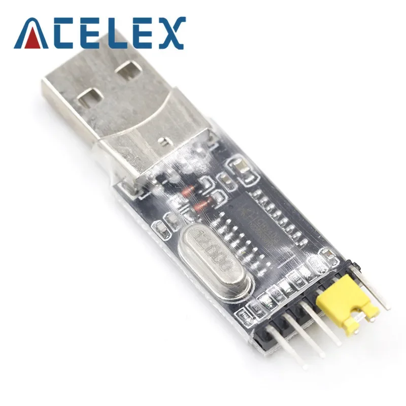 

10 шт., 5-контактный преобразователь с USB 2,0 на UART TTL