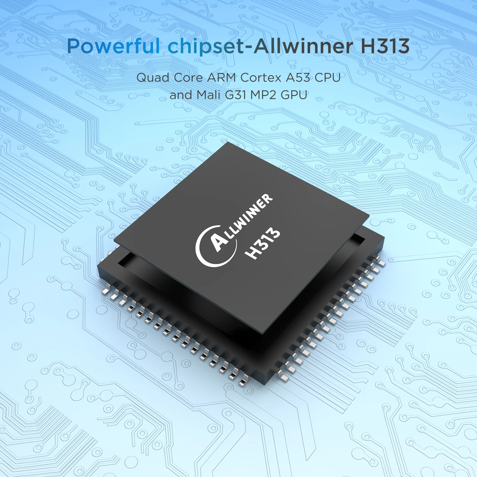 Приставка Смарт-ТВ Allwinner H313 4K Android 10 0 4 ядра 2 ГГц Wi-Fi 1 + ГБ 8 16 Гб