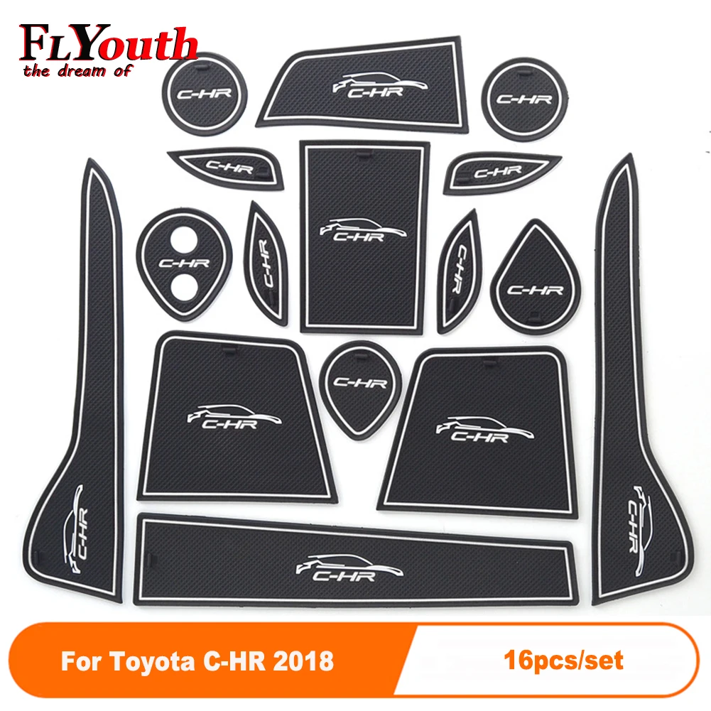 

16 шт./комплект, Противоскользящие коврики для Toyota