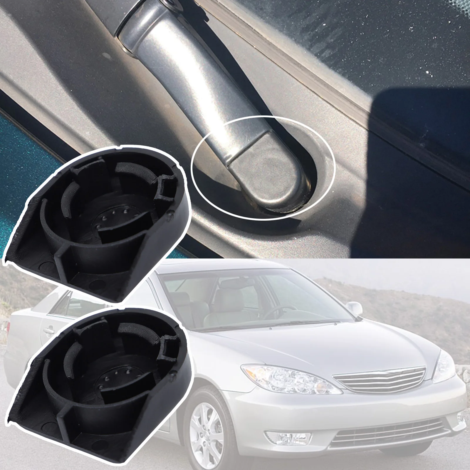 Крышка болтов на передний рычаг стеклоочистителя, для Тойота Авалон XX40, Alphard AH10, авенсис, Camry, XV30, Toyota Ace, HiAce, H200, simina XL20, XL30