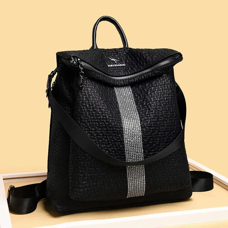 

Женские кожаные рюкзаки высокого качества, винтажная женская сумка на плечо, Женский дорожный рюкзак, рюкзаки, школьные сумки для девочек