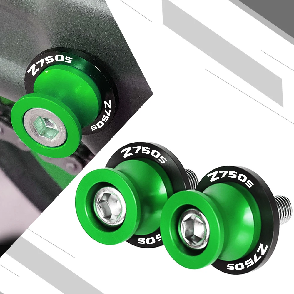 

Z-750S Motorcycles CNC Accessories Swingarm Spool Stand Screws Slider 8MM 10MM FOR KAWASAKI Z750S 2006 2007 2008 Z 750 S 06-08
