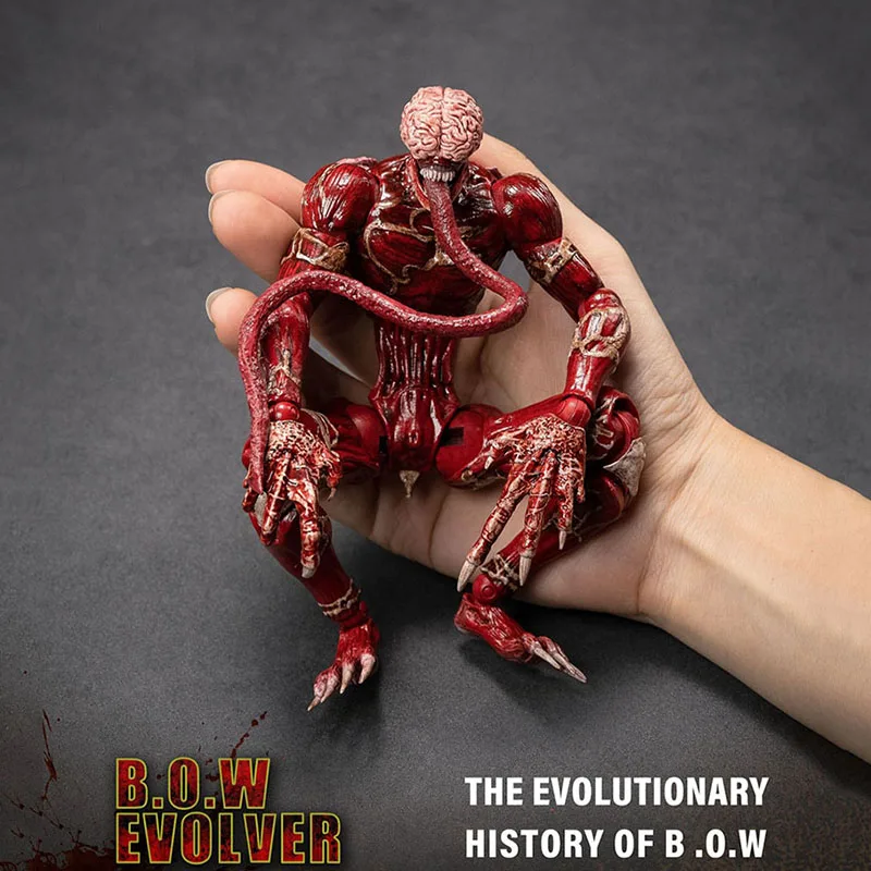 

For Collection Patriot Studio 1/12 Classic Adventure Game B.O.W Evolver Mutated Monster Licker 6 Inches Action Figure Model