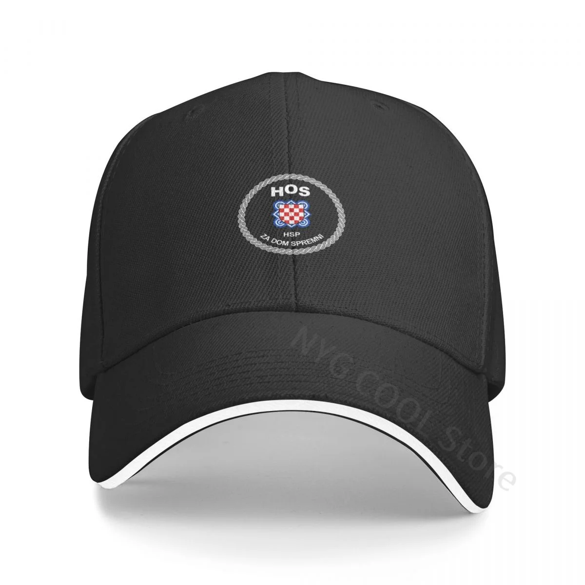 

HOS Flag USA ARMY Logo Baeball Cap Summer Uniex 2023 Caual Sandwich Baeball Cap Peronalized Caual Hat
