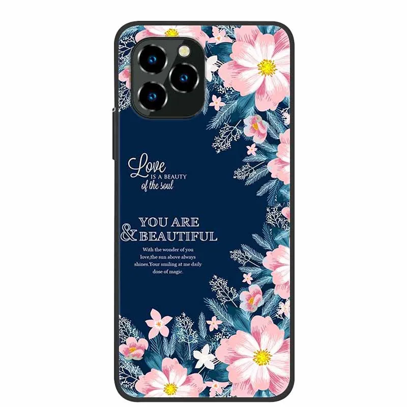 Чехол для Oukitel C21 Pro роскошный мягкий силиконовый чехол из ТПУ C22 противоударный