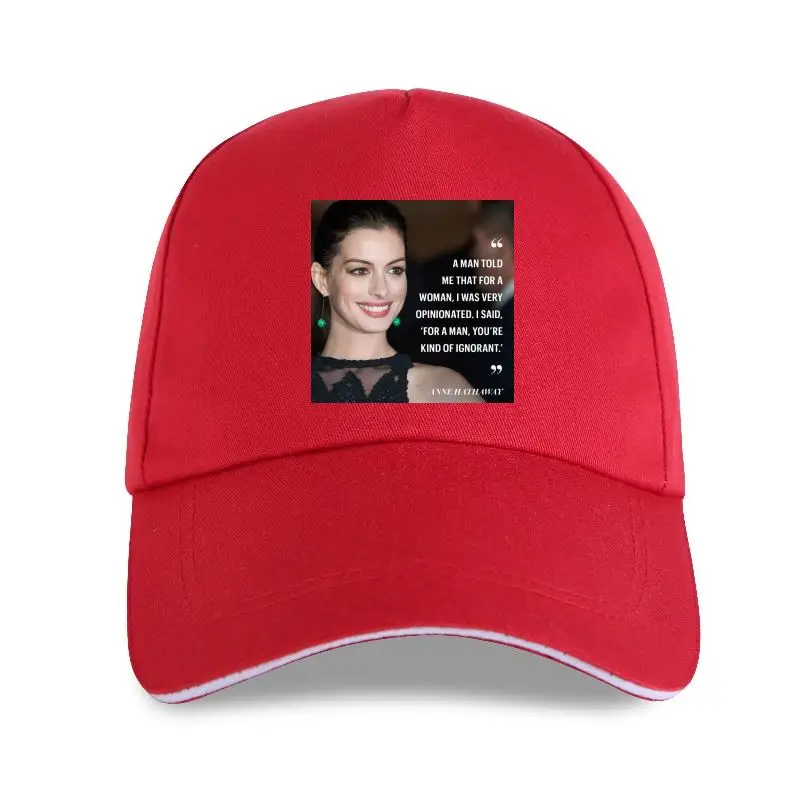 

new cap hat Anne Hathaway FEMINISM QUOTE Baseball Cap S to 5XL