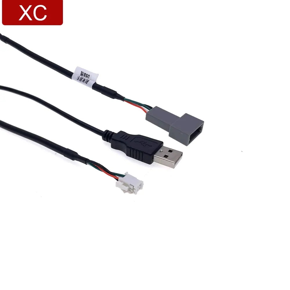 Автомобильный стерео USB-кабель адаптер для Peugeot 206 207 307 308 407 408 508 Citroen C2 C3 C4 C5 C6 RD9 RD43