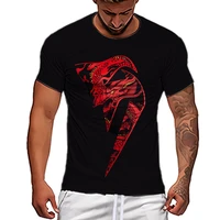 mens trend short sleeved sports 3d t shirt bottoming shirt personality street all match top t shirt fashion new