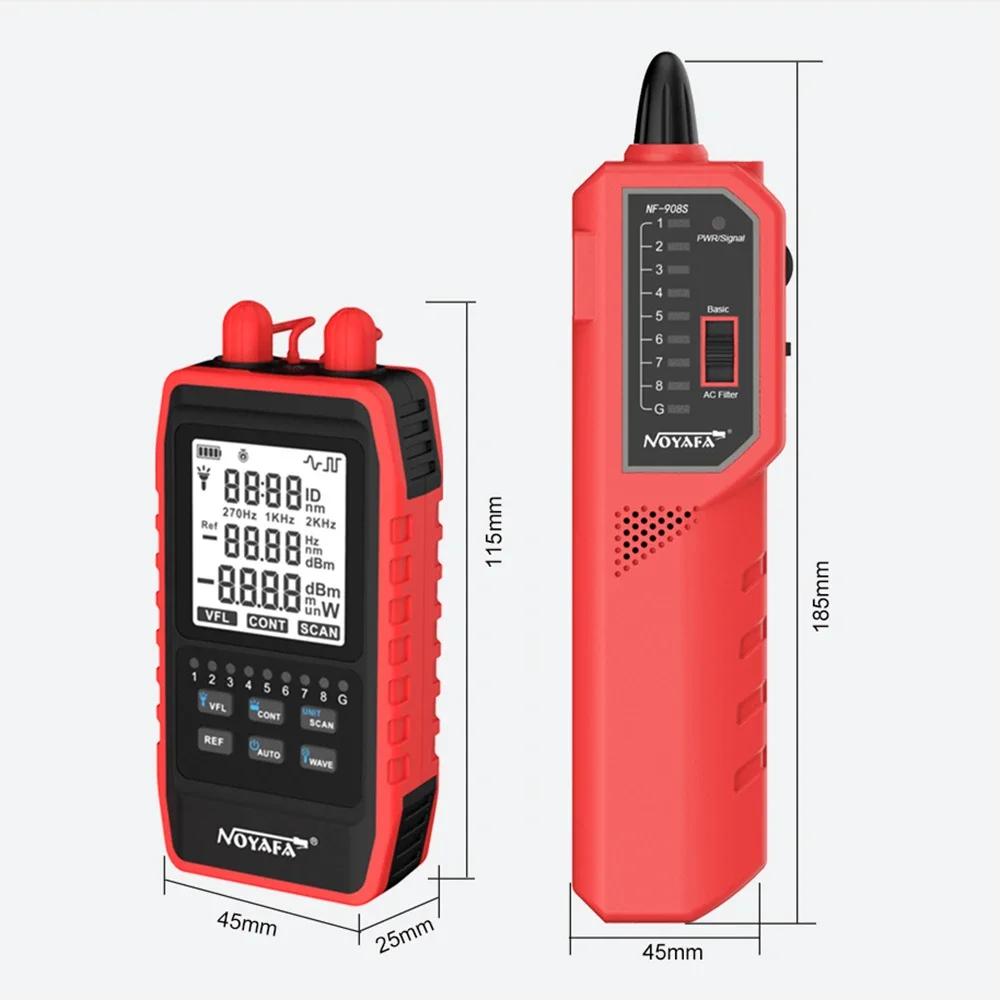NOYAFA NF-908S/L оптический измеритель мощности для сети