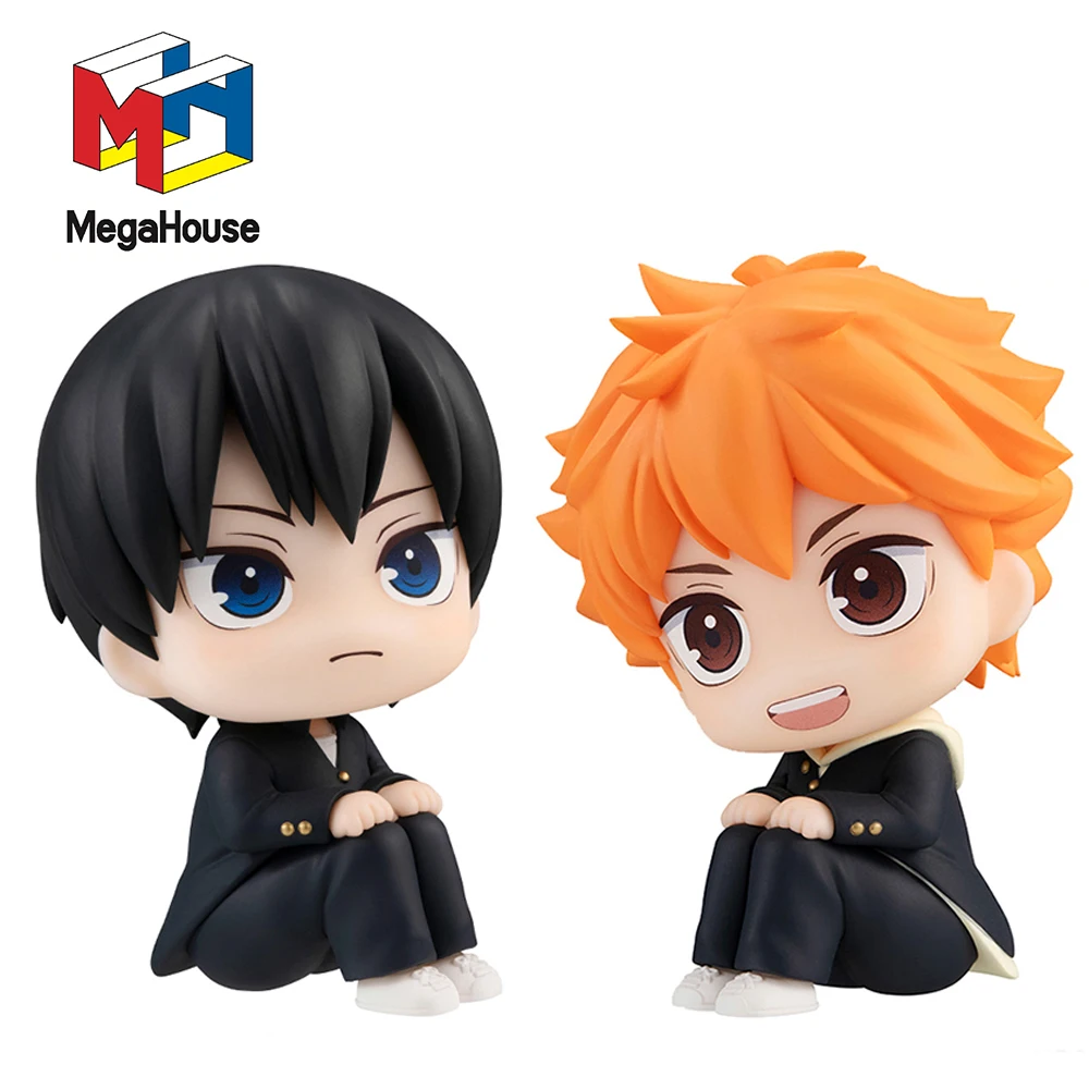 

Original Megahouse Look Up Series Hinata Shoyo Kageyama Tobio Kawaii Anime Figure Action Model Collectible Toys Gift