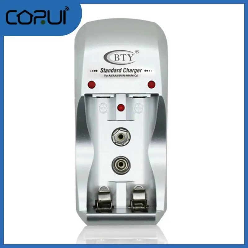 

2 Slots Electric Battery Charger 9V 35MA Smart Fast Charger For AA / AAA Ni-Mh / Ni-Cd Rechargeable Battery, EU/US Plug Fastship