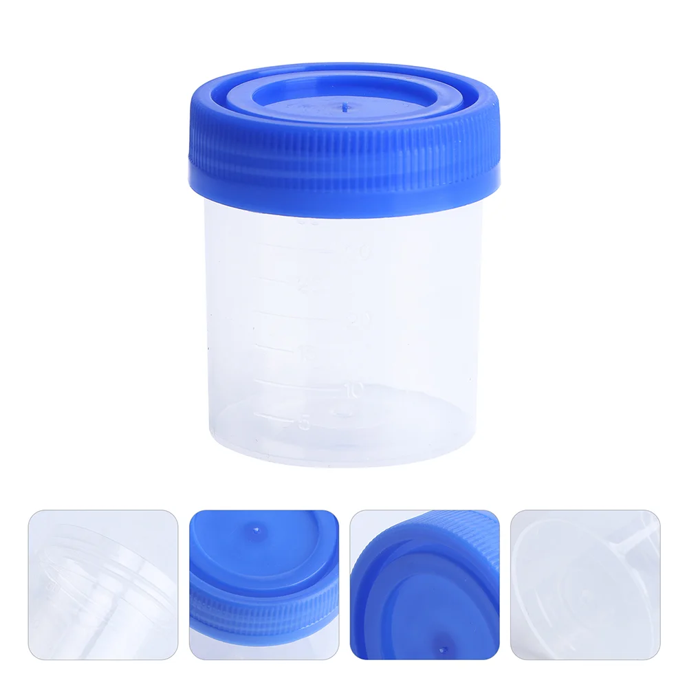 

10pcs Urine Cups Good Useful Fine Specimen Cup With Scale Clear Urine Container Test Cup