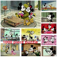 1000 mickey minnie mouse disney cartoon puzzle kids adult learning education collection hobby educational toys creative gift