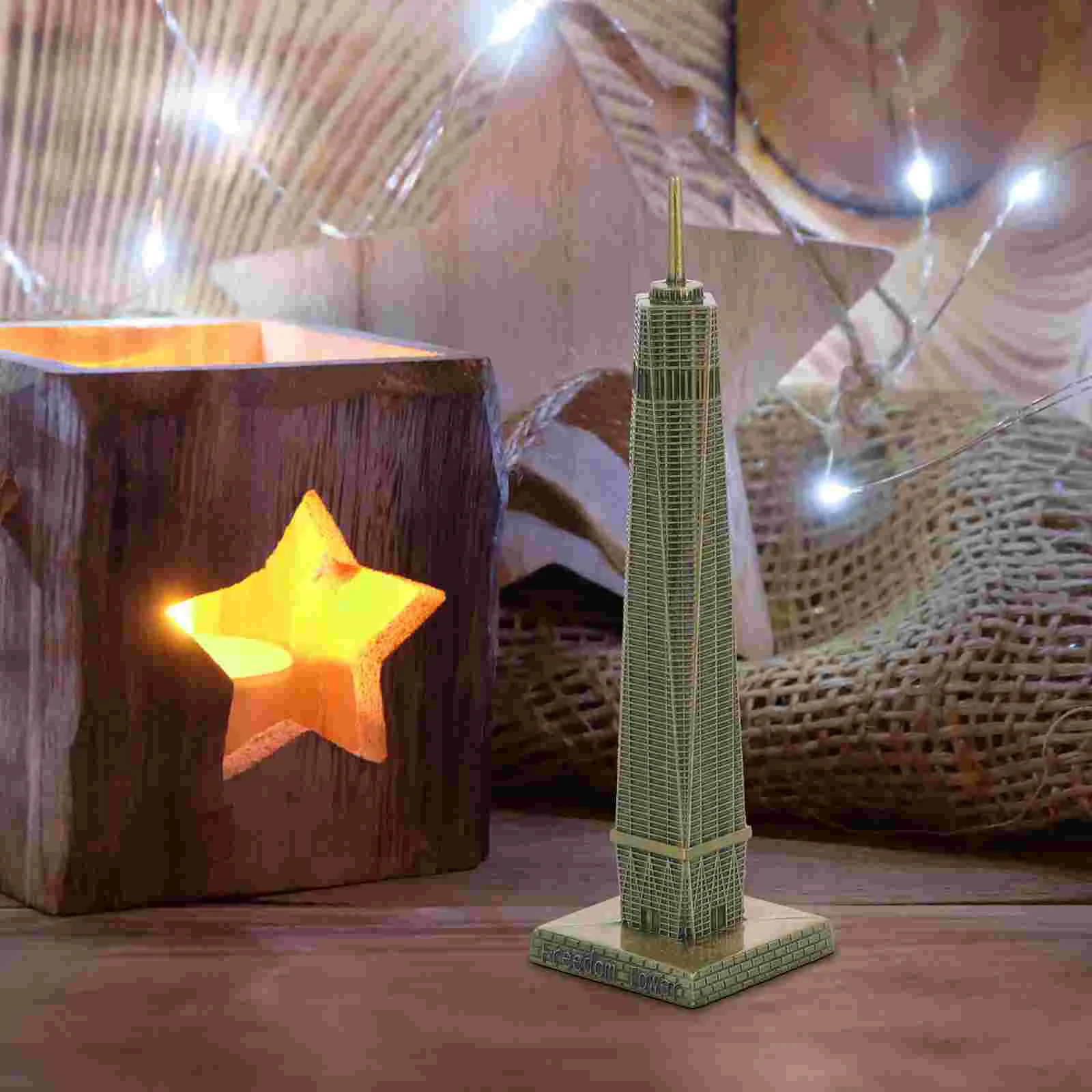 

Искусственная архитектура, модель здания, скульптура, настольное украшение, домашняя статуя, поставки, подарки в Нью-Йорк