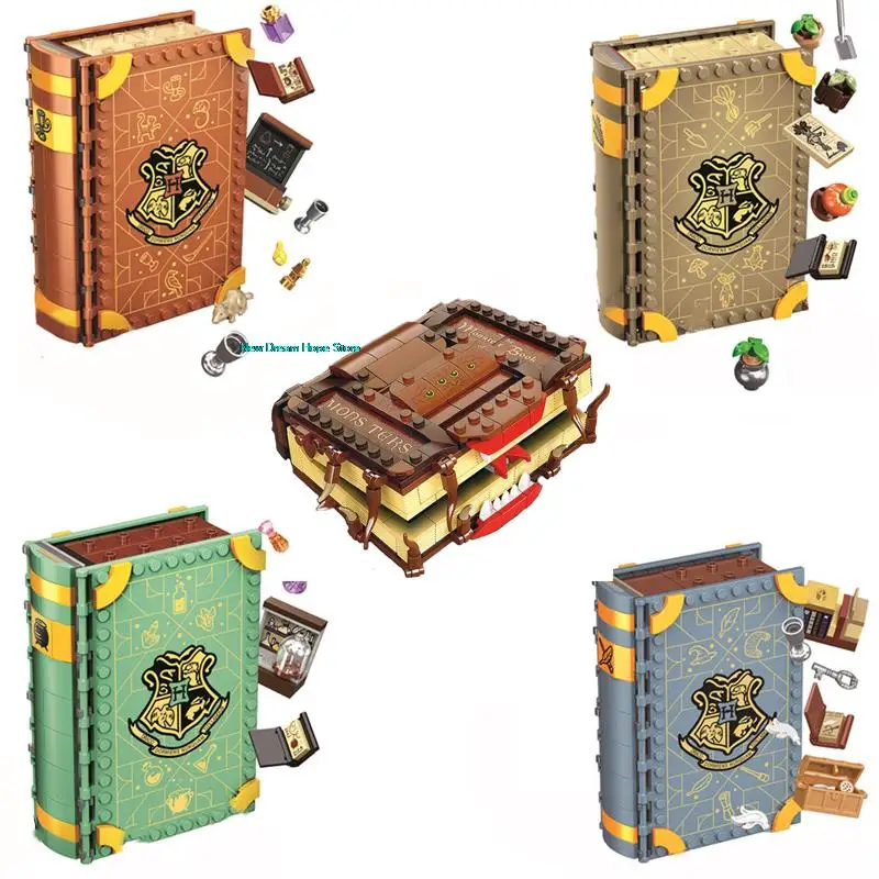 

Magical Harrisd Book Building Block Knights Forbidden Forest Brick Toys For Kids Children Gift 5 Types