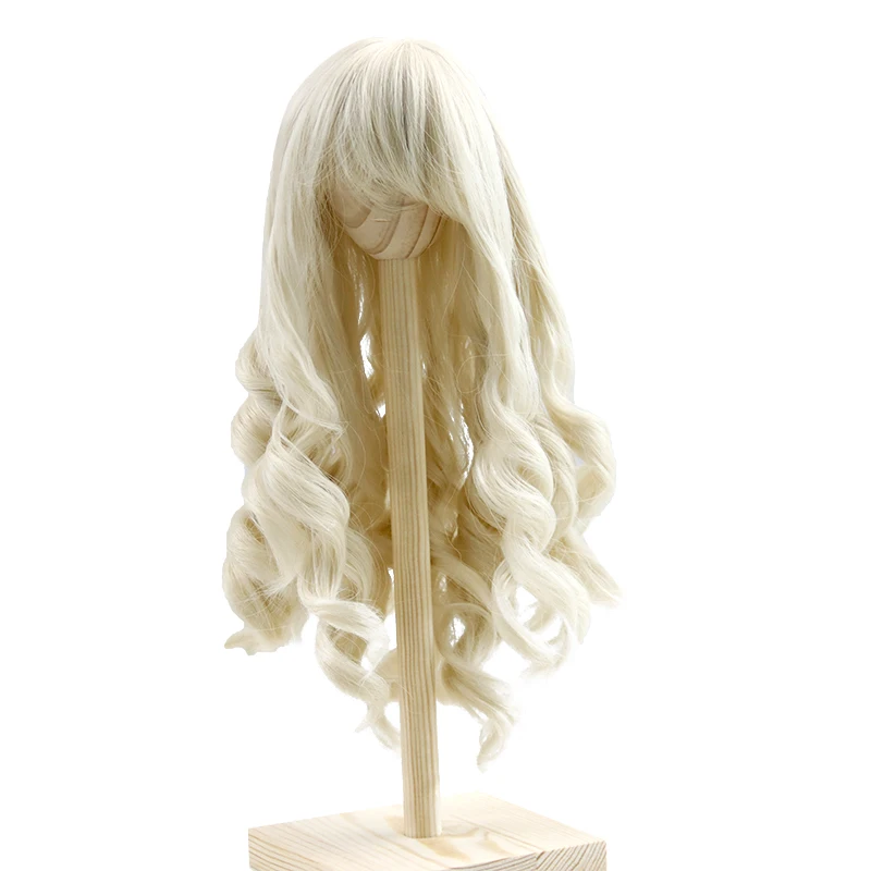 

MUZIWIG 1/3 BJD/SD Dolls Wig Hair Heat Resistant Wire Long Curly Wigs Gradient Color Dolls Accessories for DIY BJD Doll