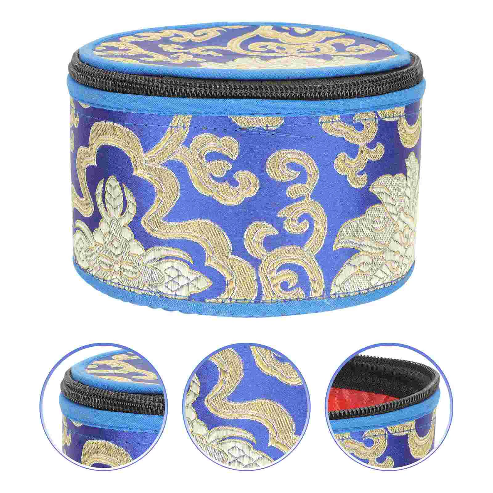 

Singing Bowl Case Small Bag Storage Bags Tibetan Holder Cotton Meditation Sundries