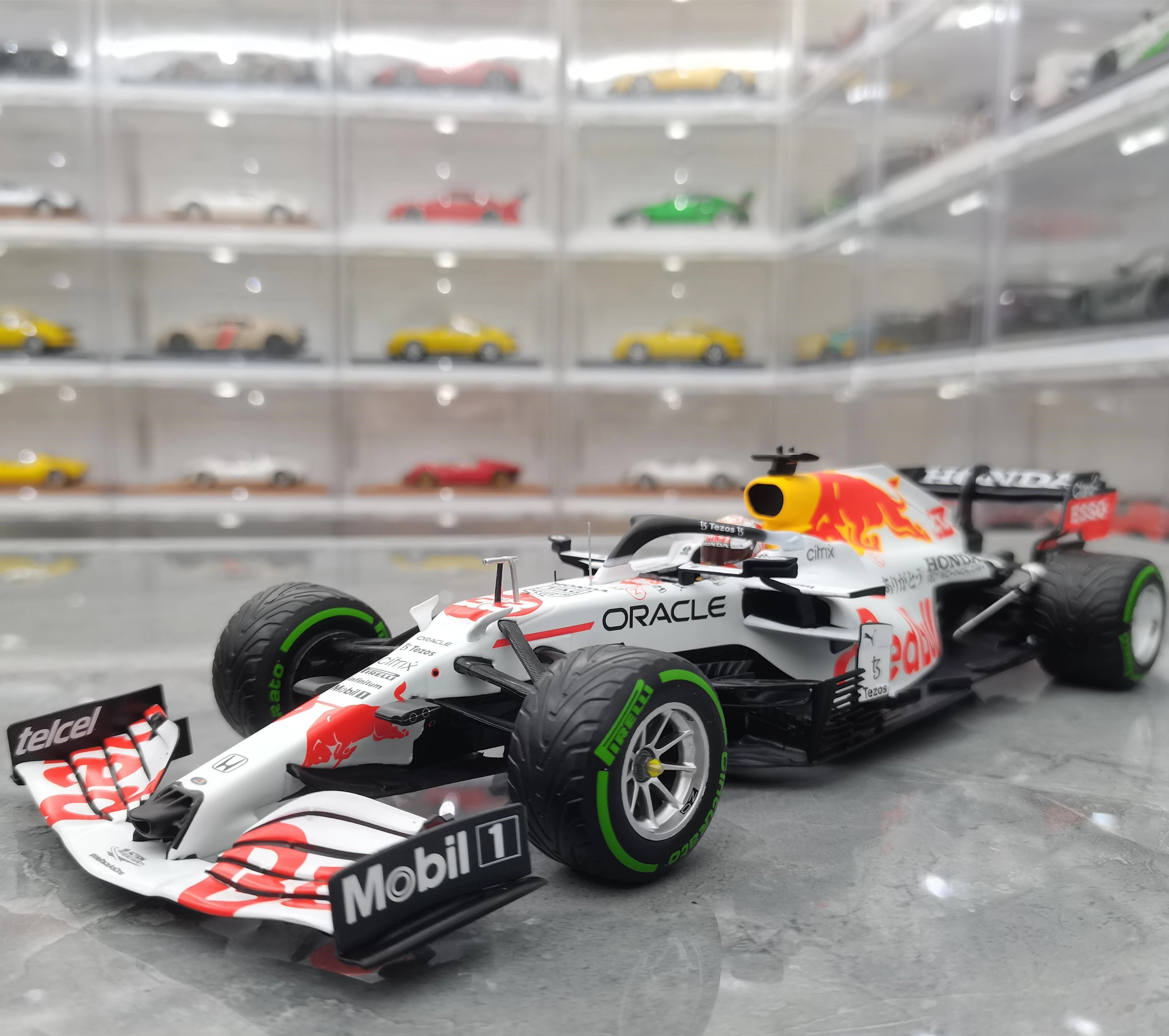 

Minichamps 1:18 F1 Honda RB16B 2021 Verstappen #33 Турция станция Ограниченная серия имитация смолы сплав статическая модель автомобиля игрушки