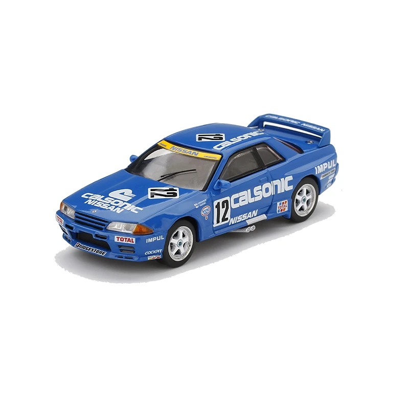 Mini GT 1:64 racing model 1990 R32 Japanese GT-R JTCC for Nissan Calsonic