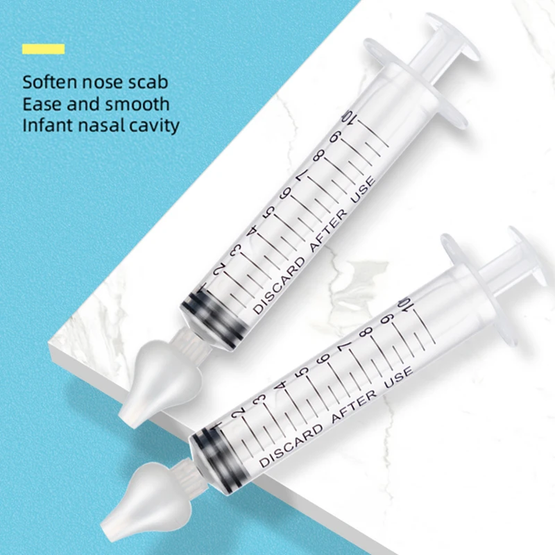 

Baby Baby Care Neuszuiger Schoner 10Ml Baby Rhinitis Nasale wasmachine baby booger Nasal Aspirator Baby Neus Schoon Naald Buis