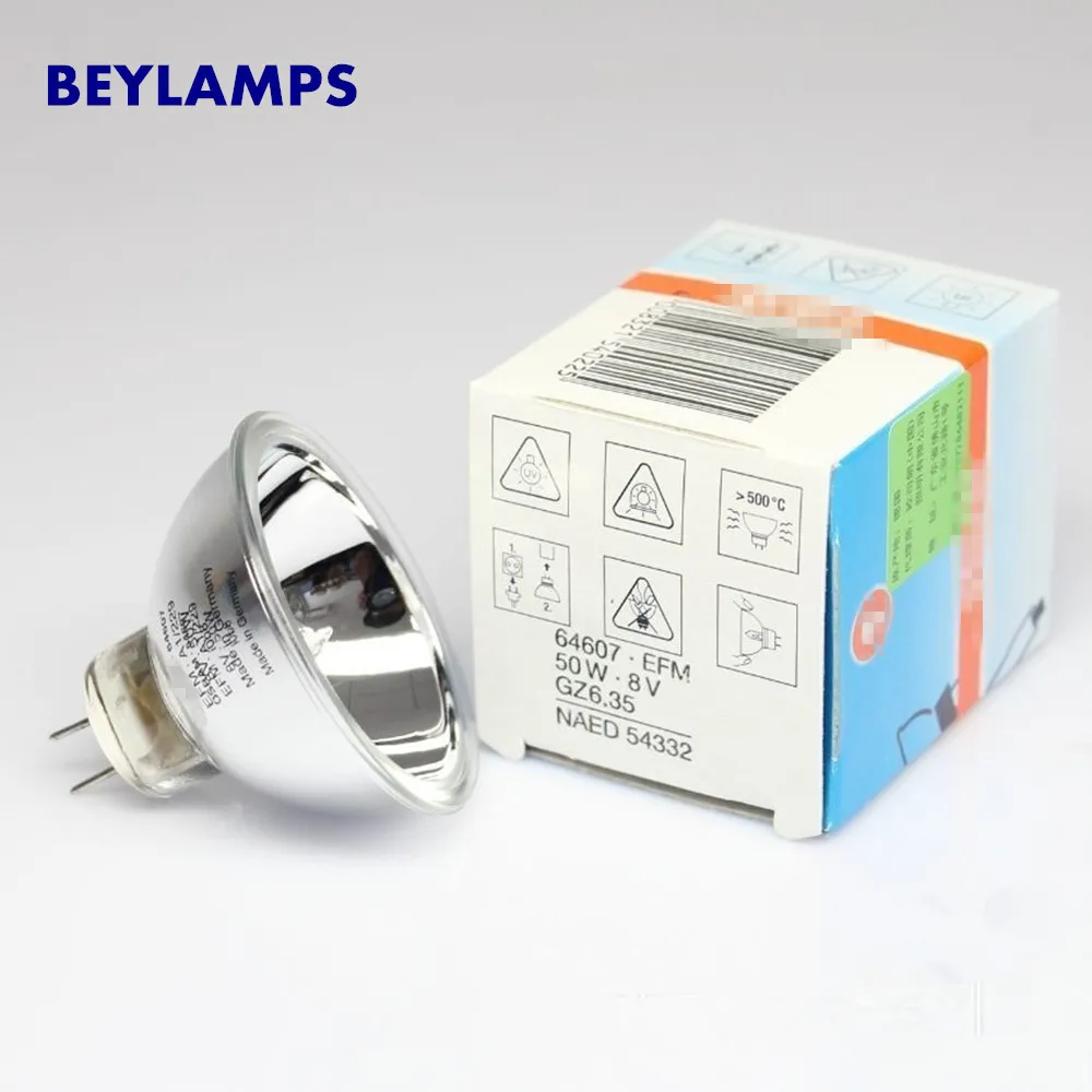 

10 шт./партия, галогенные лампы для чтения микропластин MK3 EFM 64607 8 в 50 Вт