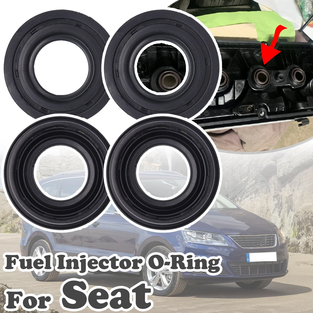 4 шт. кольцо для дизельного топлива сиденья Alhambra 7N Altea Cupra Ateca KH Exeo ST 3R Ibiza Leon