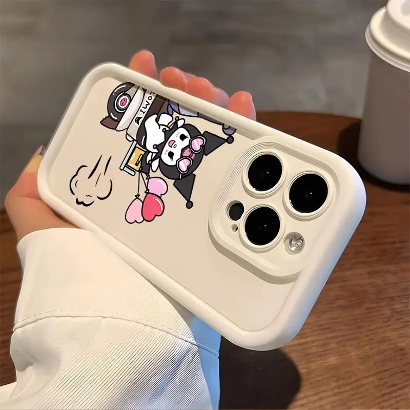 Чехлы для телефонов Apple iPhone 15 13 14 12 11 Pro Max XS 7 XR 14Plus 8 X Angel Eye Ladder Funda Cover Fashion Trend Kurome Bakus