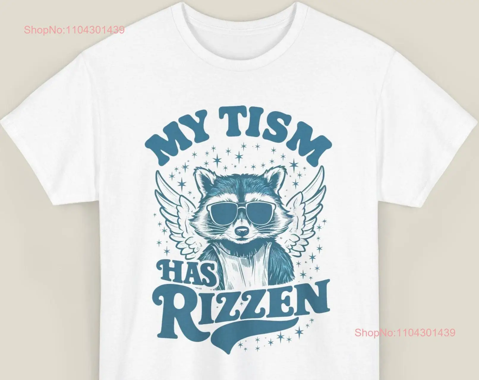 Футболка в стиле ретро My Tism Has Rizzen винтажная забавная футболка с изображением