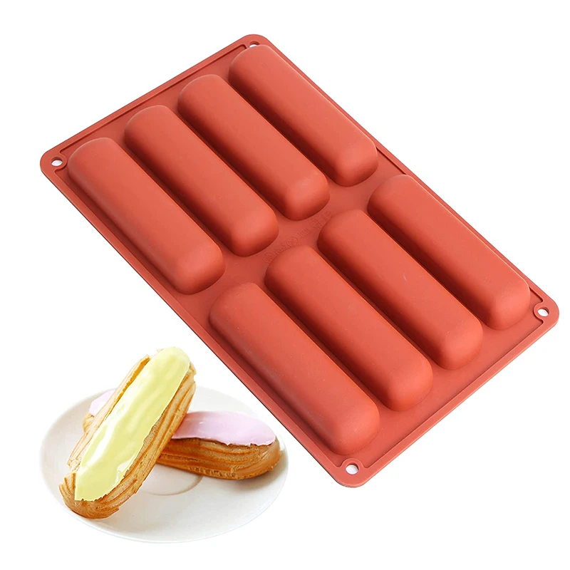 

Finger Shaped Cake Pan Silicone Ice Cube Stick Tray For Water Bottle Beverage Cylinder Mold For Baking Soap Chocolate Bar