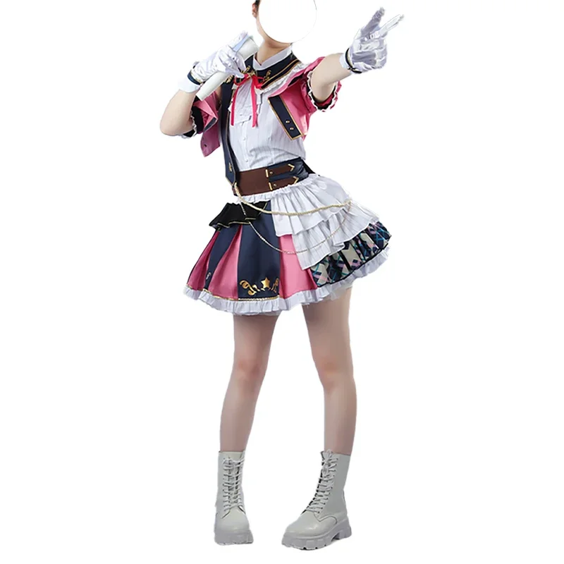 [На заказ] OSHI NO KO XTHE IDOLM STER блестящие цвета Руби Косплей Костюм Хэллоуин наряды
