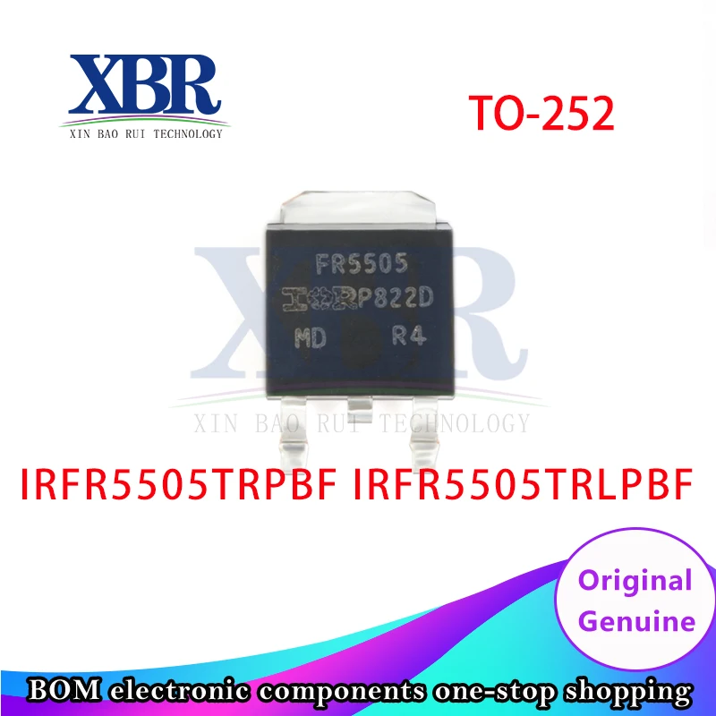 

5 шт., трубка IRFR5505TRPBF IRFR5505TRLPBF TO-252 MOS