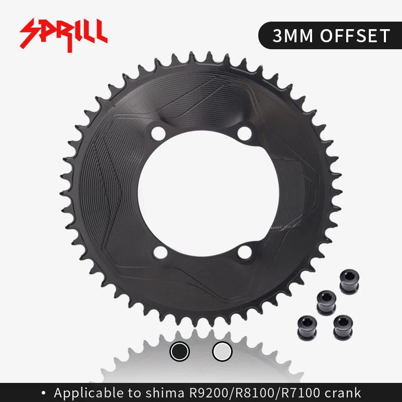 Тормозной велосипедный диск SPRILL 2R110BCD закрытый 3 мм тормозной для SHIMANO R7100 8100 9200