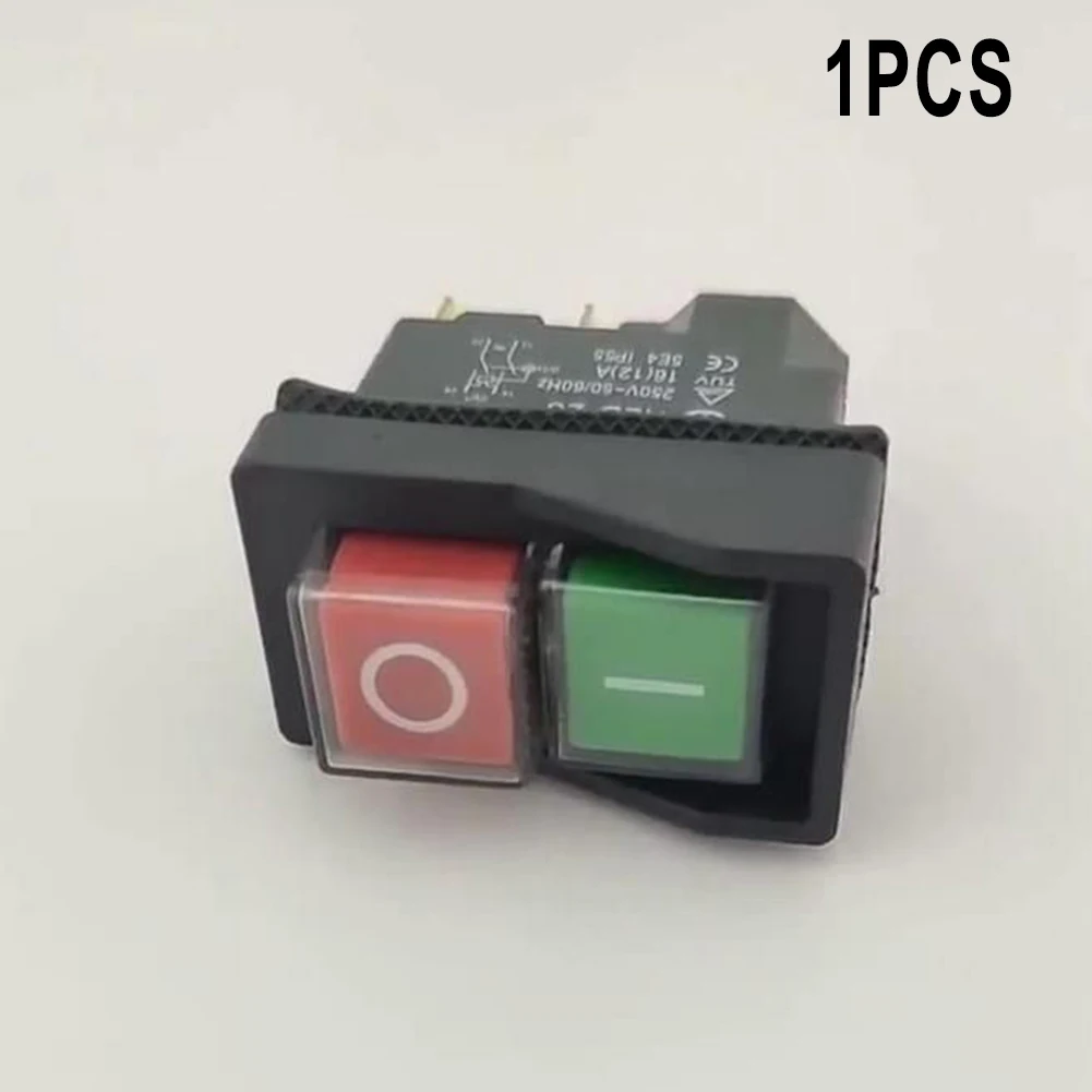 

1PCS Waterproof Electromagnetic Push Button Safety Switch With 5 Pins AC250V/16A Business Industrial Electrical Equipment