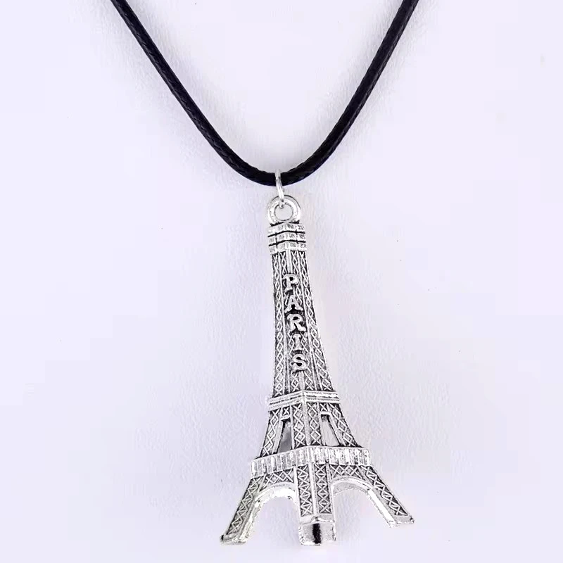Ожерелье с подвеской в виде Эйфелевой башни 43 х17х17 мм
