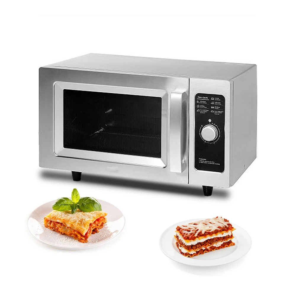 

25L Commercial Microwave Oven Electro-mechanical Built-In Microwave Oven With touch ControlCounter Top Microwave Oven