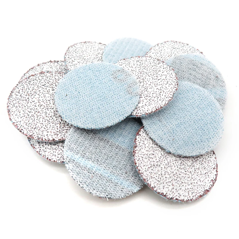 Шлифовальные диски 100 шт. 1 дюйм 25 мм с крючком и петлей белая наждачная бумага для