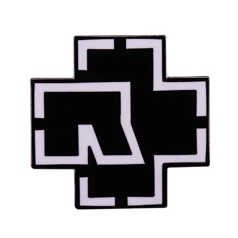 Металлические броши рок-групп