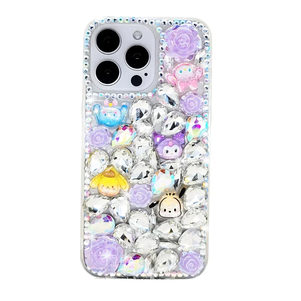 Чехлы со стразами для Samsung Galaxy S24 S23 S22 S21 S20 S10 S9 Ultra Plus FE Чехол с бриллиантами Case