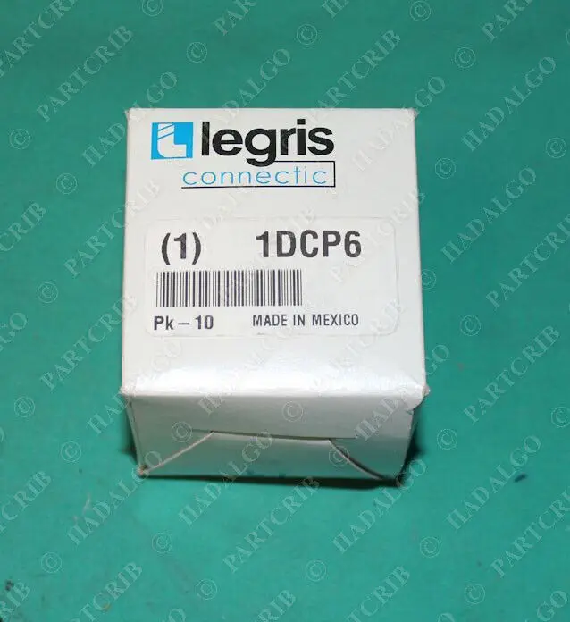 

Legris, 1DCP6, пневматический коленчатый патрубок 3/8 дюйма NPT для подключения, 10 шт. в упаковке