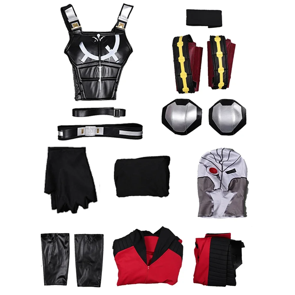 Deadshot Косплей Фэнтези Пояс Маска Боевая Одежда Игра Самоубийца Команда Костюм