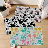 disney minnie mouse floor mat washable non slip living room sofa chairs area mat kitchen hotel decor mat