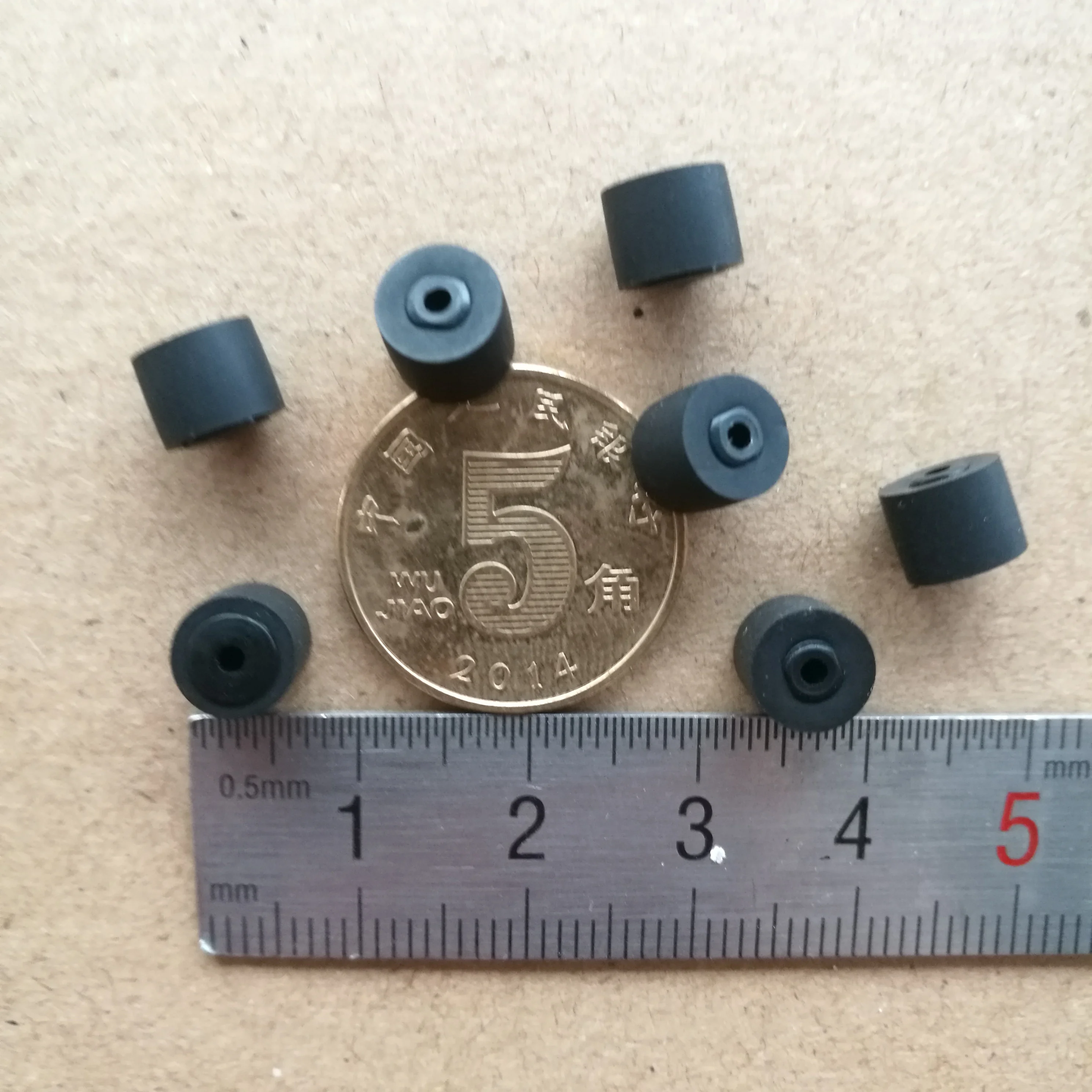 5 шт. 7 мм x 6x1 колесо для ремня давления Walkman повторитель маленькое