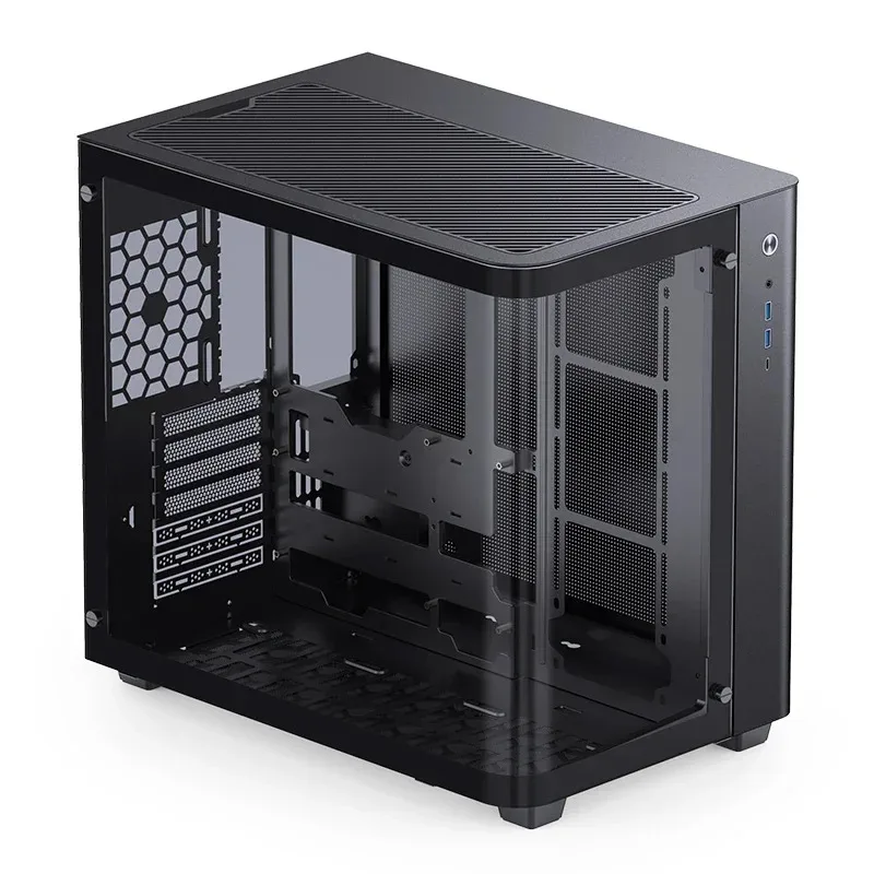 Фото Корпус для ПК JONSBO TK-3 ATX Full Tower с изогнутым стеклом и окном из закаленного стекла для панорамного обзора №4