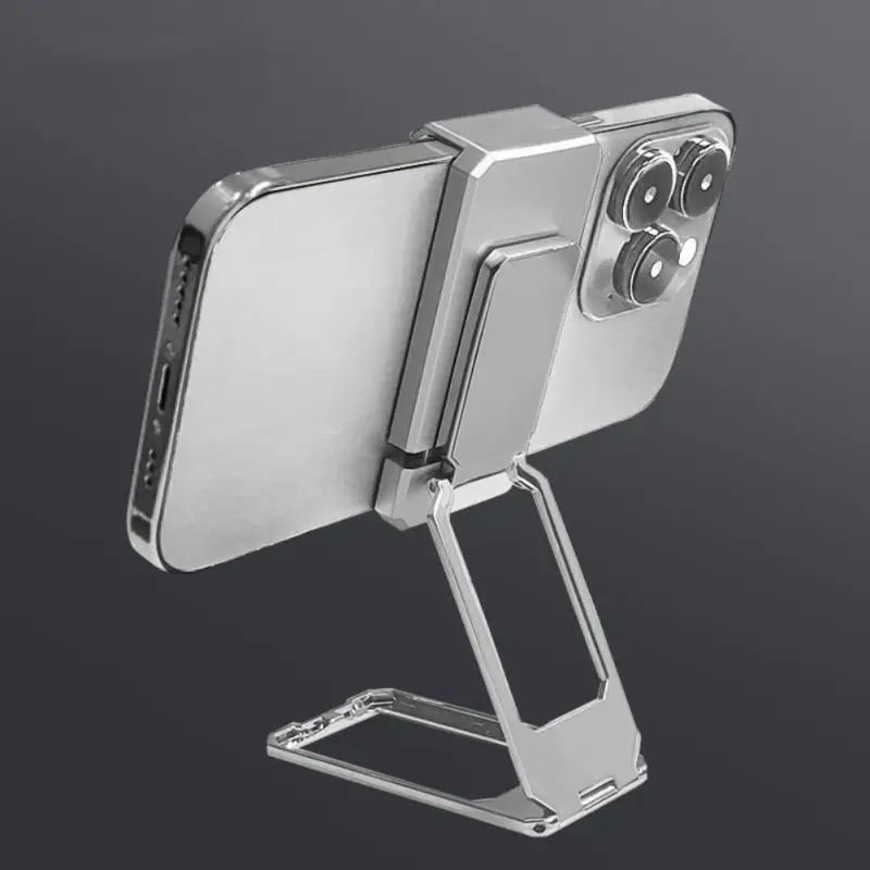 

360 Degrees Rotatable Laptop Stand Adjustable Back Clip Folding Kickstand Finger Ring Buckle Tablet Holder Cell Phone Stand Mini