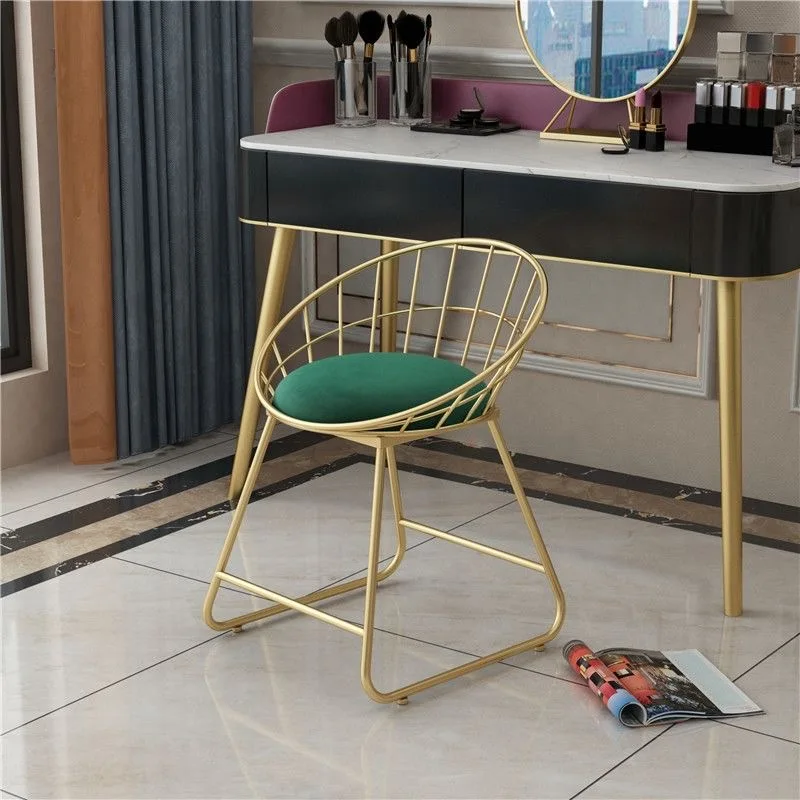 

Bar Stools Nordic Dining Chairs Lounge Gold Dining Design Dining Chairs Office Bedroom Silla Plegable Home Furniture LSL26XP