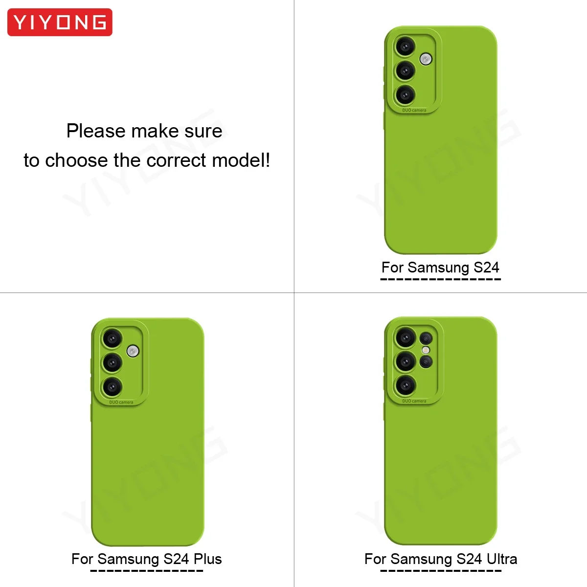 Фото Чехол YIYONG Square Liquid Silicone Soft Cover для Samsung Galaxy S22 S25 Ultra S23 S24 Plus S22+ S23+ S24+ S25+ Чехлы для телефонов №4