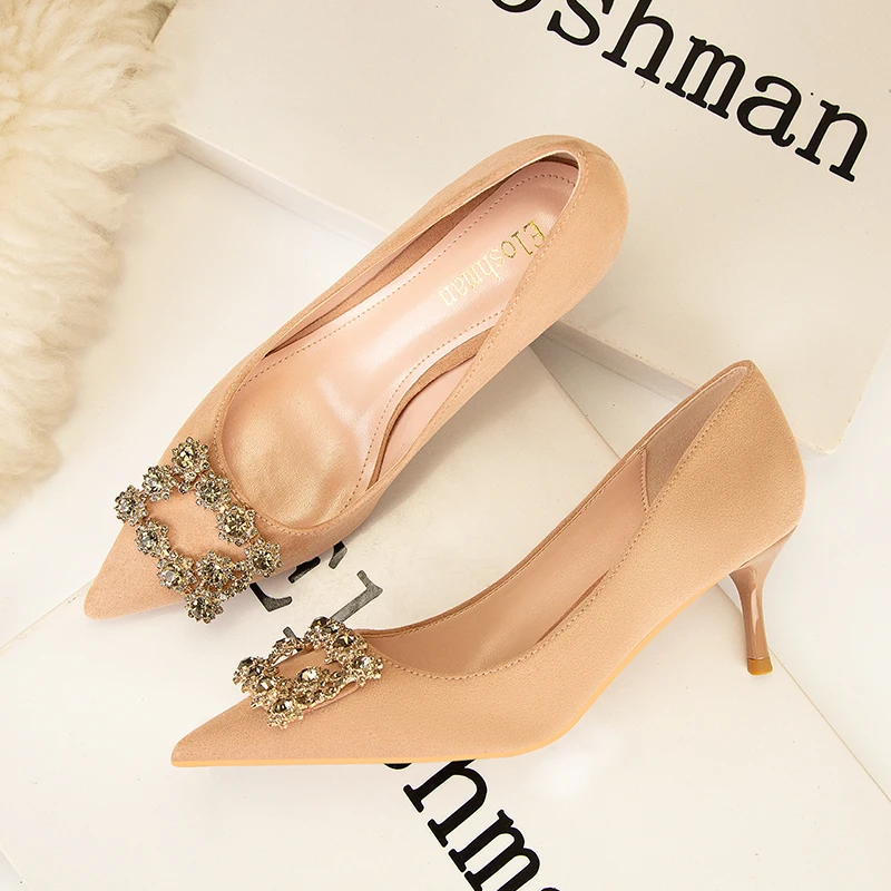 2021 весенние элегантные женские черные открытые туфли на высоком каблуке