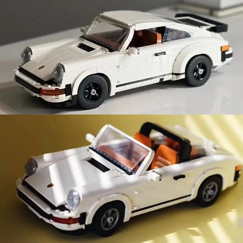 Техническая Модель 911 Ретро Гоночный Автомобиль Строительные Блоки