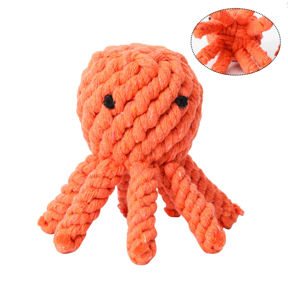 

Dog Toy Puppy Toys Pet Biteteething Chew Playing Ropeplush Floss Balla
